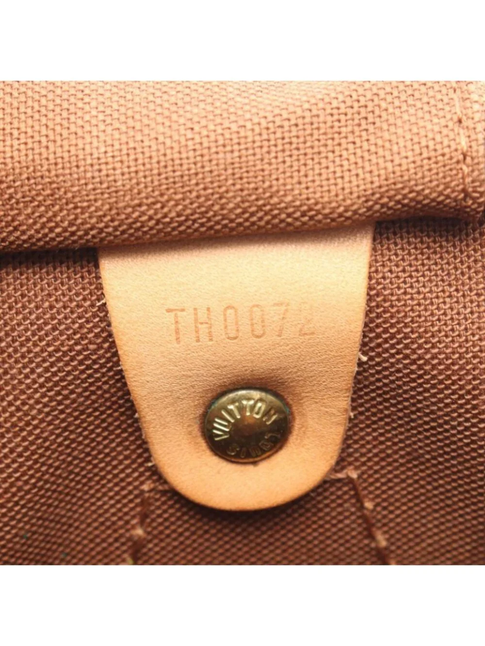 Louis Vuitton Handbag Speedy 30 Canvas Leather
